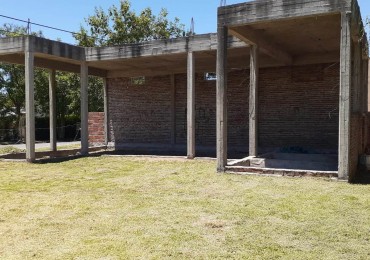 Terreno con losa edificada a terminar
