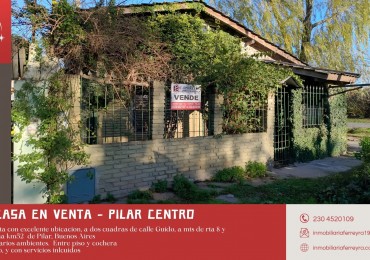 CASA EN VENTA PILAR